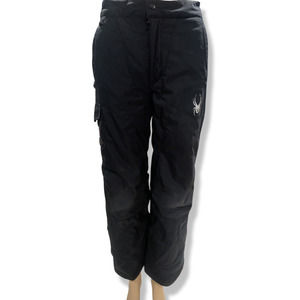 Spyder, Black Snow Pants, , 12, Kids